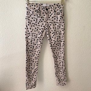 BCBGeneration Khaki Pants With Black Dots